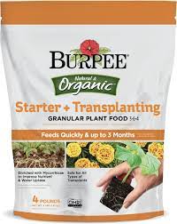 Maybe you would like to learn more about one of these? Burpee Organic Starter And Transplanting Granular Plant Food 4 Lb Buy Online In Angola At Angola Desertcart Com Productid 67739756