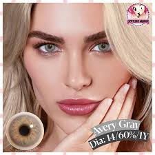 Jual AVERY Gray SOFTLENS 14mm gray bright arabian