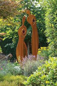 Silas Skulpturen Cortenstahl In 2020 Gartenskulpturen Skulpturen Garten Garten Design