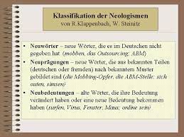 Thema 3 Der Deutsche Wortschatz In Dynamik Teil