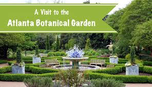 Also, if you make the image full screen, you'll see a map in the bottom left that will show in blue all the pathways through the garden where you can virtually visit. A Visit To The Atlanta Botanical Garden Footsteps Of A Dreamer