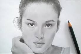 Cara melukis sketsah wajah dengan pensil 2b dan 8b youtube via youtube.com. 1000 Gambar Sketsa Wajah Pemandangan Bunga Lengkap