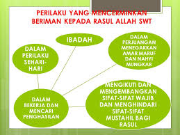Sedangkan sifat mustahil bagi rasul adalah sifat yang pasti tidak melekat pada diri seorang nabi atau rasul. Iman Kepada Rasul Rasul Allah Ppt Download