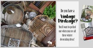 The options for design variations are plenty from simple, floral, rustic to vintage. 12 Creative Ways To Decorate A Vintage Birdcage Lora B Create Ponder