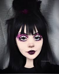 She's mostly referred to as a 'goth' girl. Beetlejuice Lydia Deetz Halloween Makeup Popsugar Beauty