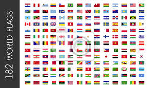 Auf nationalflaggen.de finden sie die fahnen und flaggen von über 500 ländern, bundesländern und städten der welt, sowie viele historische flaggen. Flaggen Der Welt Lander Wandposter Poster Europa Offiziellen Westen Myloview De