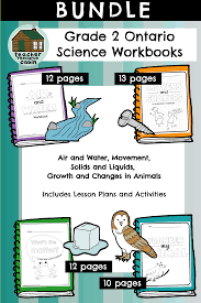 Ontario Science Workbooks Grade 2 In 2020 Grade 2 Science Ontario Curriculum 2nd Grade