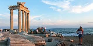 Side with its enchanting atmosphere… what you do not know about the old town side. Antalya Side Antik Sahili Hakkinda Yolcu360 Com Arac Kirala Gez