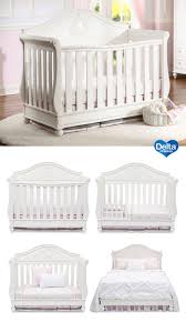 We Love Our Disney Princess Magical Dreams 4 In 1 Crib With Soft Curving Lines And Charming Princess Inspired Carvings On The Cribs Delta Children Toddler Bed