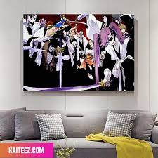 The First Generation Of The Gotei 13 Bleach Anime Poster - Kaiteez