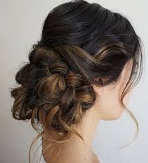 Are you looking for messy hairstyles inspiration? Messy Low Bun Wedding Hairstyle