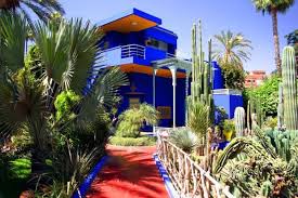 The Majorelle Garden In Marrakech Zeitgenossischer Garten Marrakesch Marokko