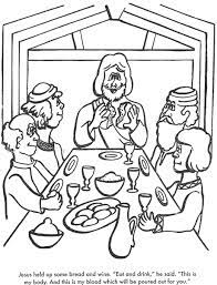 100% free easter coloring pages. Free Printable Last Supper Coloring Pages