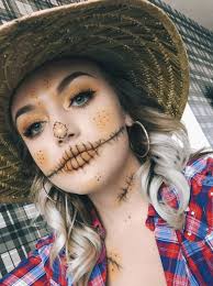 How to do scarecrow makeup: 13 Easy Halloween Makeup Ideas To Try An Unblurred Lady