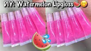 Set and refresh your makeup with watermelon burst setting spray. Diy Watermelon Lipgloss Youtube