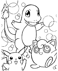 The children's favorite pikachu, of course. Pokemon Coloring Pages Pdf Coloring Home