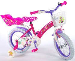 14 Zoll 14 Kinderfahrrad Fahrrad Madchenfahrrad Disney Minnie Mouse Maus Bike Toysstore