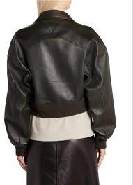Nordstrom Bottega Veneta Crop Leather Jacket 4 650 In 2021 Cropped Leather Jacket Leather Jacket Lambskin Jacket