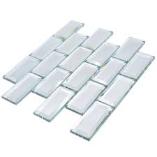 250 stück fliesen mosaik mosaikfliese quadrat bad pool glas grün. Spiegel Metro Mosaik Fliesen Reflexion Rechteck