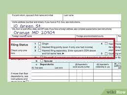 ➤ look through the full list of templates, pick the needed one and fill it out online. How To Fill Out Irs Form 1040 With Pictures Wikihow