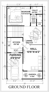 20x40 House Plan Car Parking With 3d Elevation By Nikshail Simple House Plans 20x30 House Plans