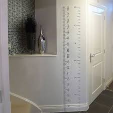 ruler growth height chart wall sticker decor wall