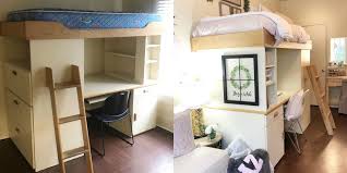Like painter's tape, it removes without residue, meaning it's perfect for temporarily decorating lackluster dorm furniture. This Dorm Room Transformation Is Absolute Goals Best Dorm Room Transformations