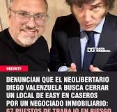 #URGENTE 🚨 Denuncian que el neolibertario Diego Valenzuela busca cerrar un  local de Easy en Caseros por un negociado inmobiliario: 67 puestos de  trabajo en riesgo, 👉 El futuro de 67 familias de ...