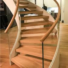 445 staircase wood railing design photos and ideas. Fashion Design Wooden Curved Staircase With Glass Railing Of Curved Staircase From China Suppliers 158739254
