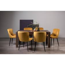 Simply no mdf, veneer, laminate include with our items. Blake Dark Oak Cezanne Medium Dining Set Stylish Dining Home Origins