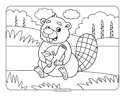 Set off fireworks to wish amer. Beaver Coloring Page Archives