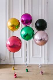 Metallic Ballons Fur Die Hochzeit Con Imagenes Globos Decoracion De Unas Manualidades