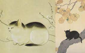 Traditional musical instruments of japan tokyo restaurants guide find your restaurants and attractions in tokyo. Meji Period Japanese Traditional Paintings Modernized By Many Cats Drawings Grape Japan