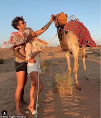 It looks like a bit like a normal camel route…. Maura Higgins And Boyfriend Chris Taylor Enjoy A Trip To The Desert In Dubai Gadget Clock