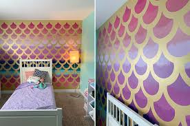 Depending on your style, space, place of living, or season there's a variety of. How To Paint A Mermaid Scale Mural Wall To Hopefully Make A 4 Year Old S Dreams Come True