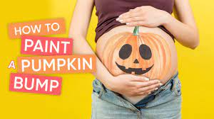 How To Paint A Pumpkin Bump Channel Mum Youtube