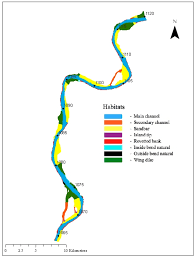 Habitats In The Lower Mississippi River At Tunica Ms This