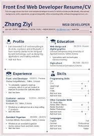 Simple resume format pdf simple resume format. Difference Between Front End And Web Developer