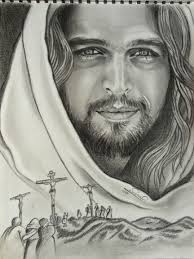 My Drawing Son Of God Jesus Drawings Christian Artwork My Drawings