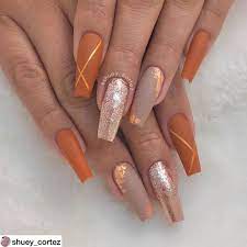 See more ideas about nails, nail designs. Perfect Nails On Instagram Beautiful Fall Nails Nail Artist Shuey Cortez Fall Nail Art Designs Gorgeous Nails Fall Acrylic Nails