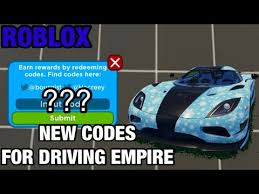 If you enjoyed the video make sure to like and subscribe to show. Codes For Driving Empire Roblox 2020 Roblox Esports Empire Codes February 2021 Trademarks Are The Property Of Their Respective Owners Editha Blaze