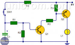 Circuitos con transistores sensor de luz videotutorial de la práctica a. Como Hacer Un Detector De Lluvia Con Dos Transistores Alarma Electronica Unicrom