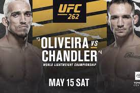 Latest ufc 263 fight card, ppv lineup for the israel adesanya vs. Latest Ufc 262 Fight Card Ppv Lineup For Oliveira Vs Chandler On May 15 In Houston Mmamania Com
