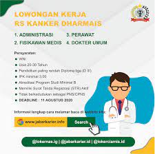 Update lowongan kerja terbaru untuk menjadikan situs ini rujukan nomer satu para pencari kerja di indonesia dan membantu para jobseeker atau lur lowongan di pt. Lowongan Kerja Rs Kanker Dharmais Terbaru Tahun 2020 Lowongan Kerja Terbaru Tahun 2020 Informasi Rekrutmen Cpns Pppk 2020