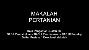 Check spelling or type a new query. Makalah Pertanian Doc Pdf Download Contoh Makalah Lengkap