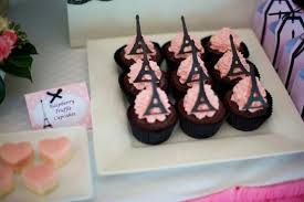 Parisan Chic Ballerina Ballet Pink Black Girl Party Planning Ideas Paris Dessert Table Paris Desserts Paris Birthday Parties