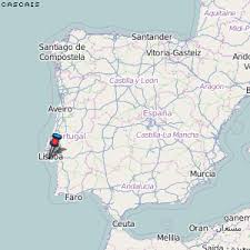 Auf der portugal karte findest du einen überblick der wichtigsten sehenswürdigkeiten und schönsten strände sowie eine auswahl empfehlenswerter hotels. Karte Von Cascais Portugal Breiten Und Langengrad Kostenlose Karten Wo Ist