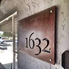 25 Modern House Number Designs You May Steal Digsdigs