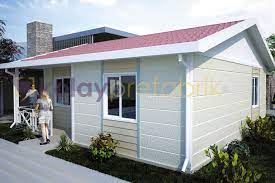 Bahar villa çelik ev 140 m2. 60 M2 Prefabrik Ev Tip 3 2 1 Kolay Prefabrik