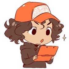 Jumbooka 3 Animated Stickers By Kapomy Boys With Curly Hair Curly Hair Cartoon Chibi Hair